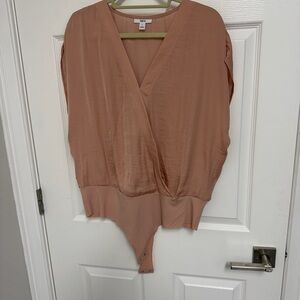 Bar III Peach Bodysuit